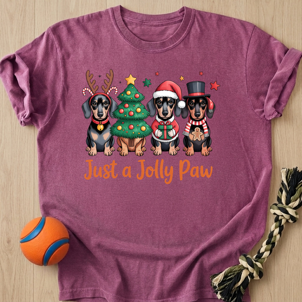 Jolly Paw T-Shirt – Berry t-shirt