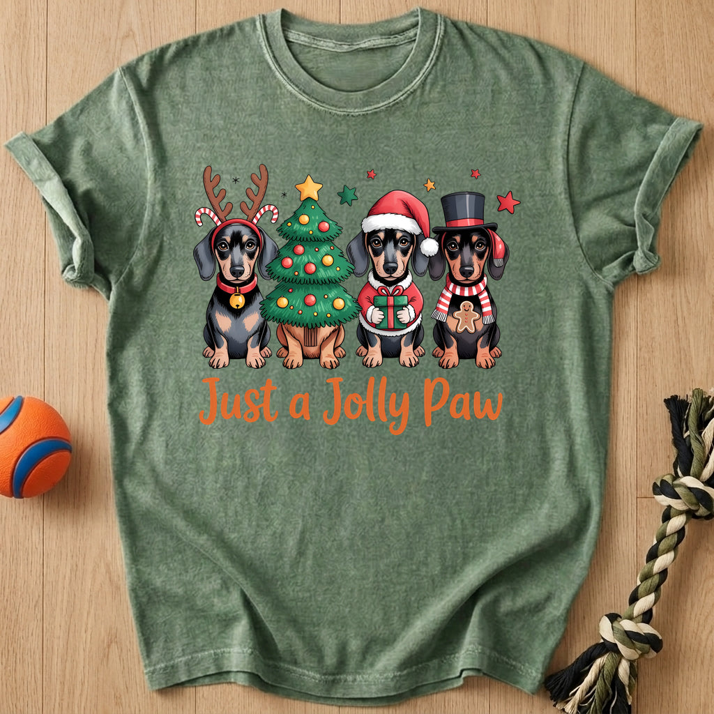 Jolly Paw T-Shirt – Moss t-shirt