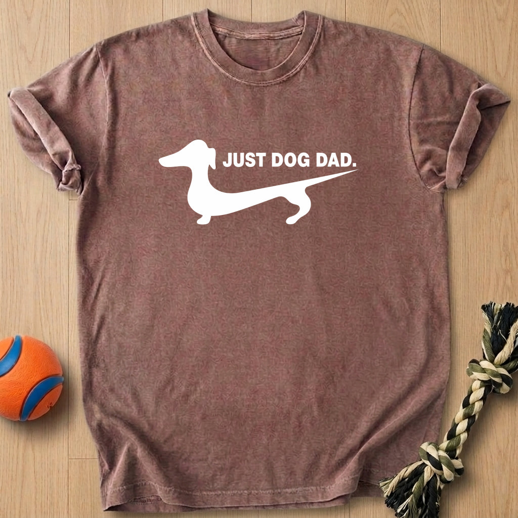 Just Dog Dad T-Shirt – Espresso t-shirt