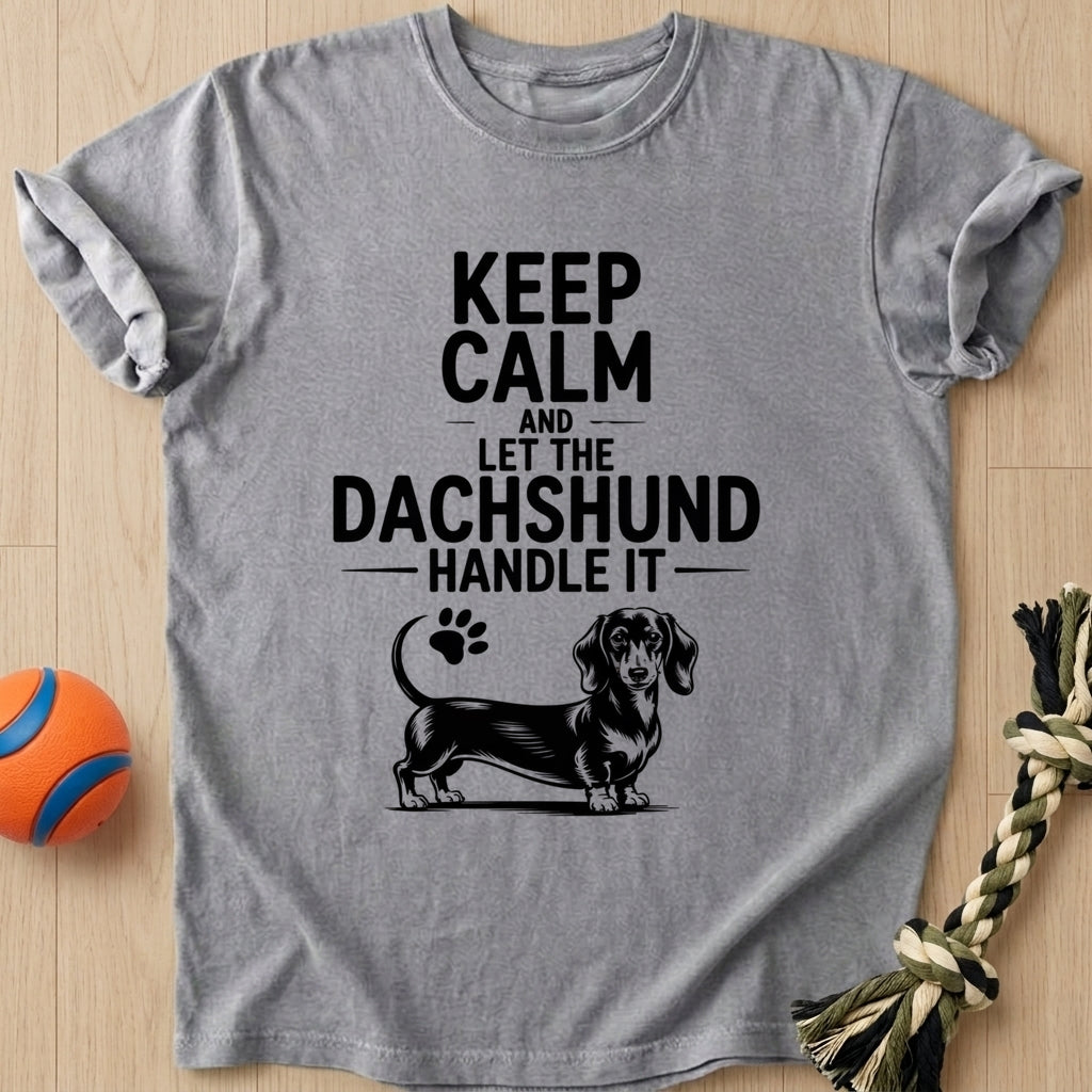 Keep Calm T-Shirt – Grey t-shirt