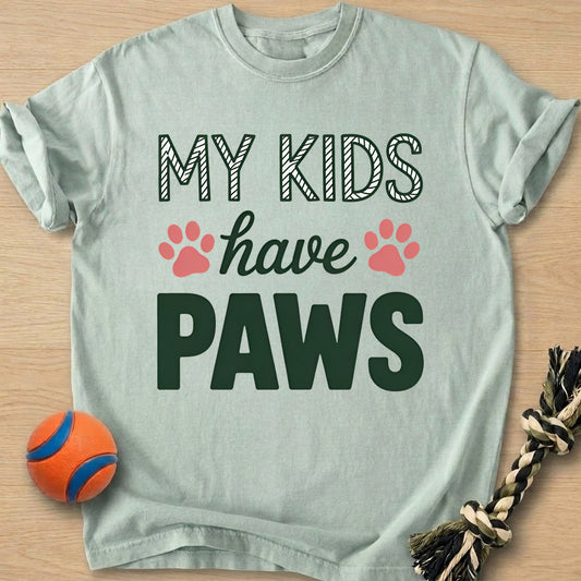 Kids Paws T-Shirt – Bay t-shirt