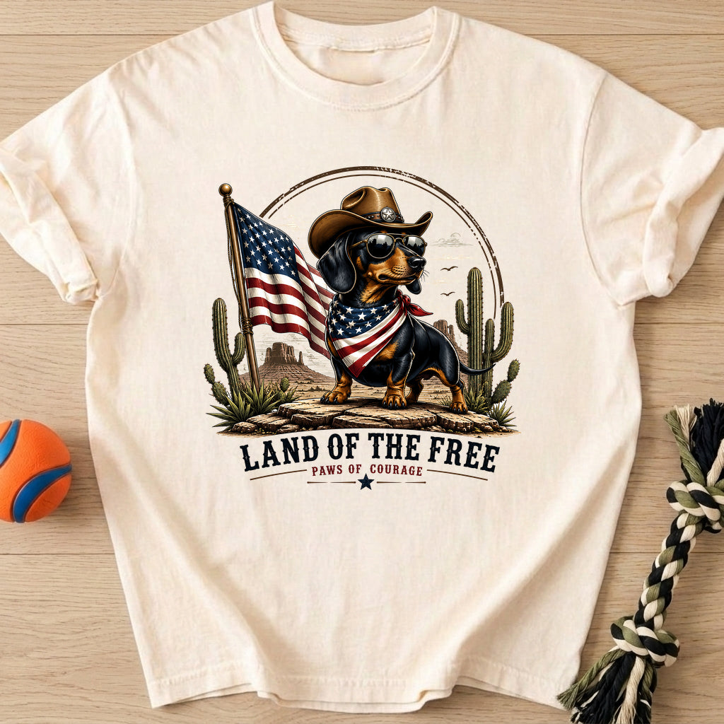 Land Of The Free T-Shirt – Ivory t-shirt