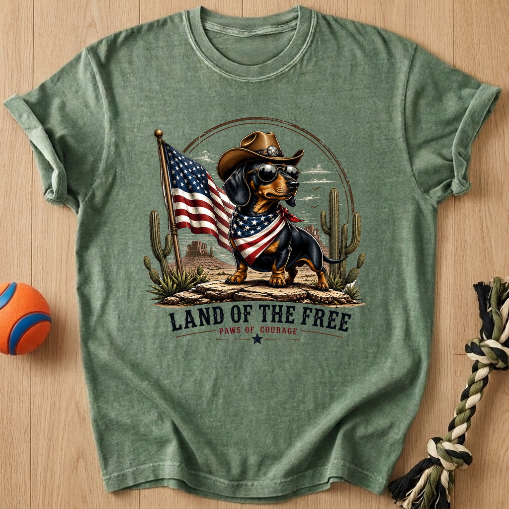 Land Of The Free T-Shirt – Moss t-shirt