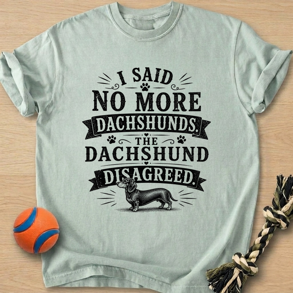 Last Dachshund T-Shirt – Bay t-shirt