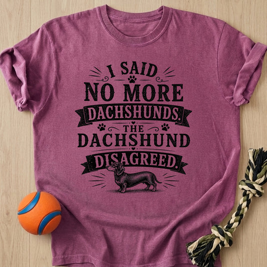 Last Dachshund T-Shirt – Berry t-shirt