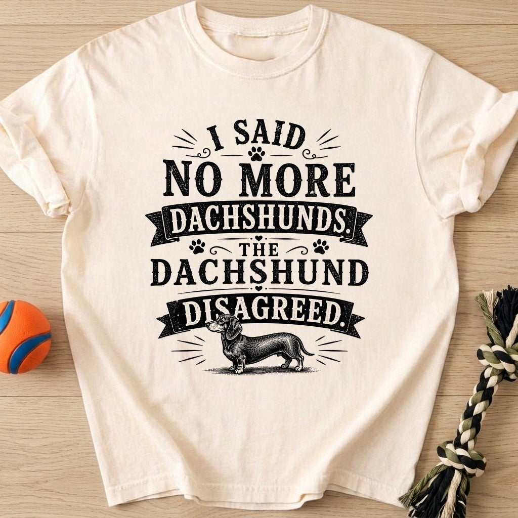 Last Dachshund T-Shirt – Ivory t-shirt