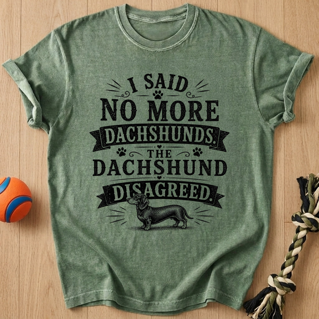 Last Dachshund T-Shirt – Moss t-shirt