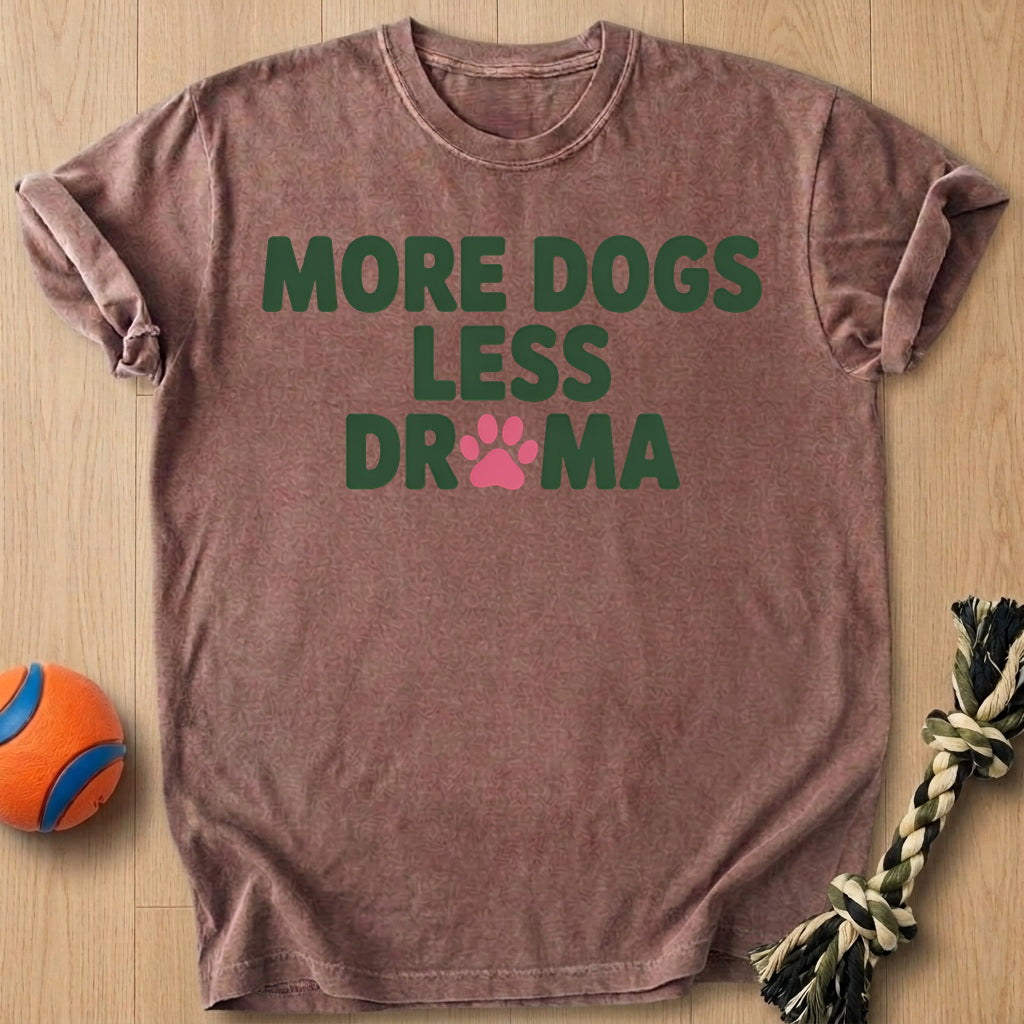 Less Drama T-Shirt – Espresso t-shirt