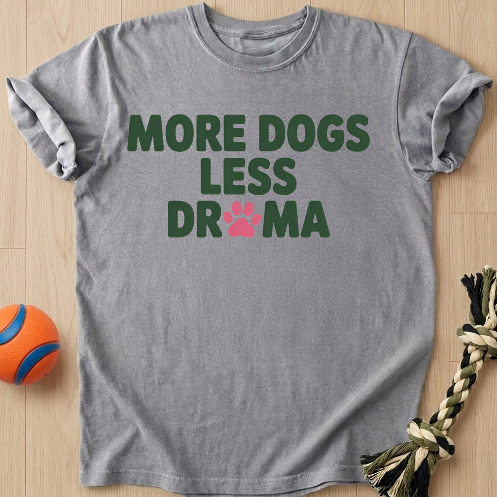 Less Drama T-Shirt – Grey t-shirt