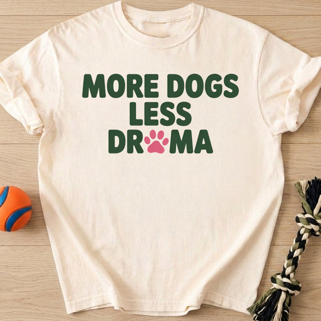 Less Drama T-Shirt – Ivory t-shirt