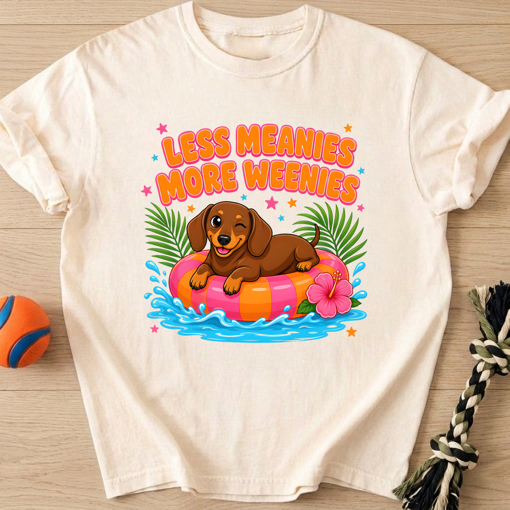 Less Meanies T-Shirt – Ivory t-shirt