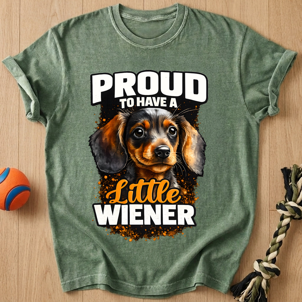 Little Wiener T-Shirt – Moss t-shirt