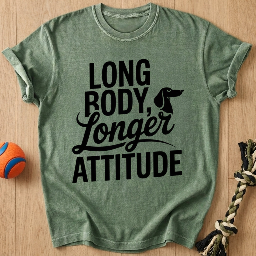 Long Body T-Shirt – Moss t-shirt