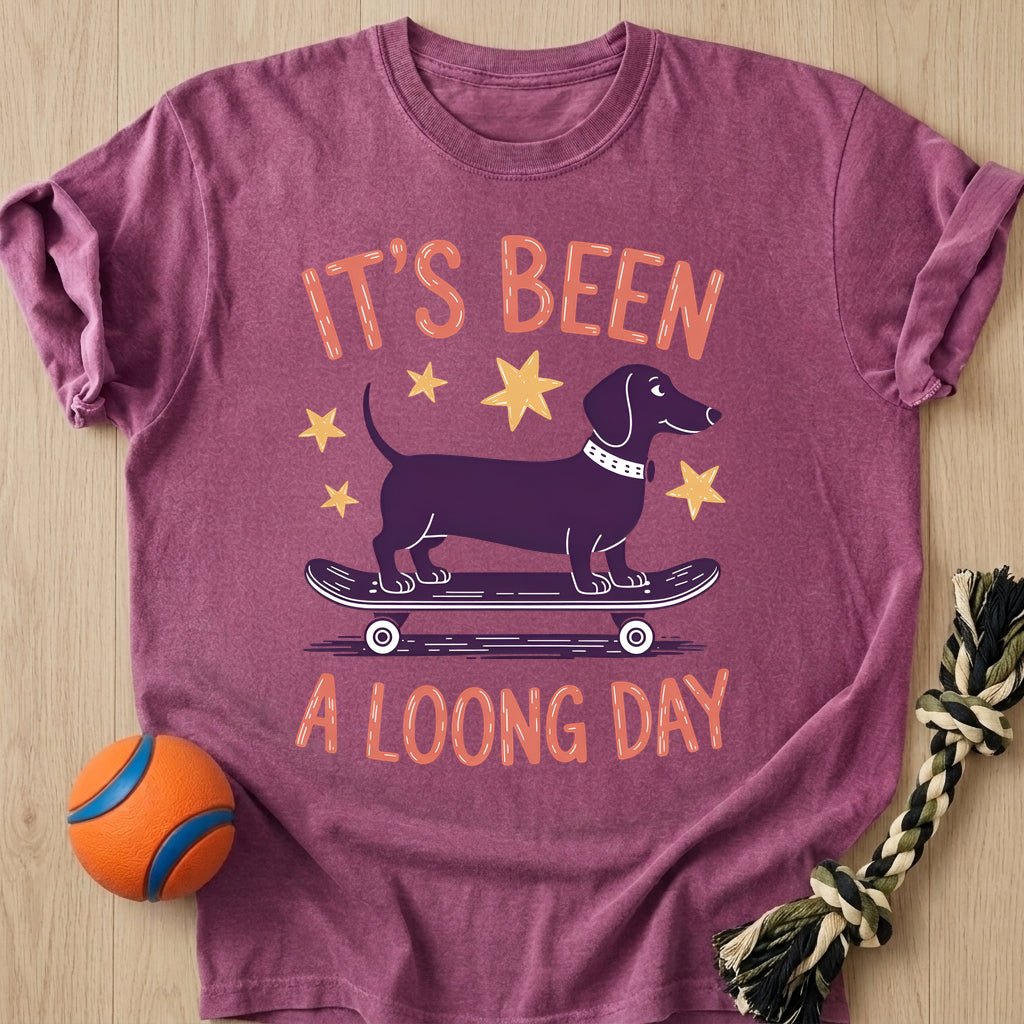 Long Day T-Shirt – Berry t-shirt