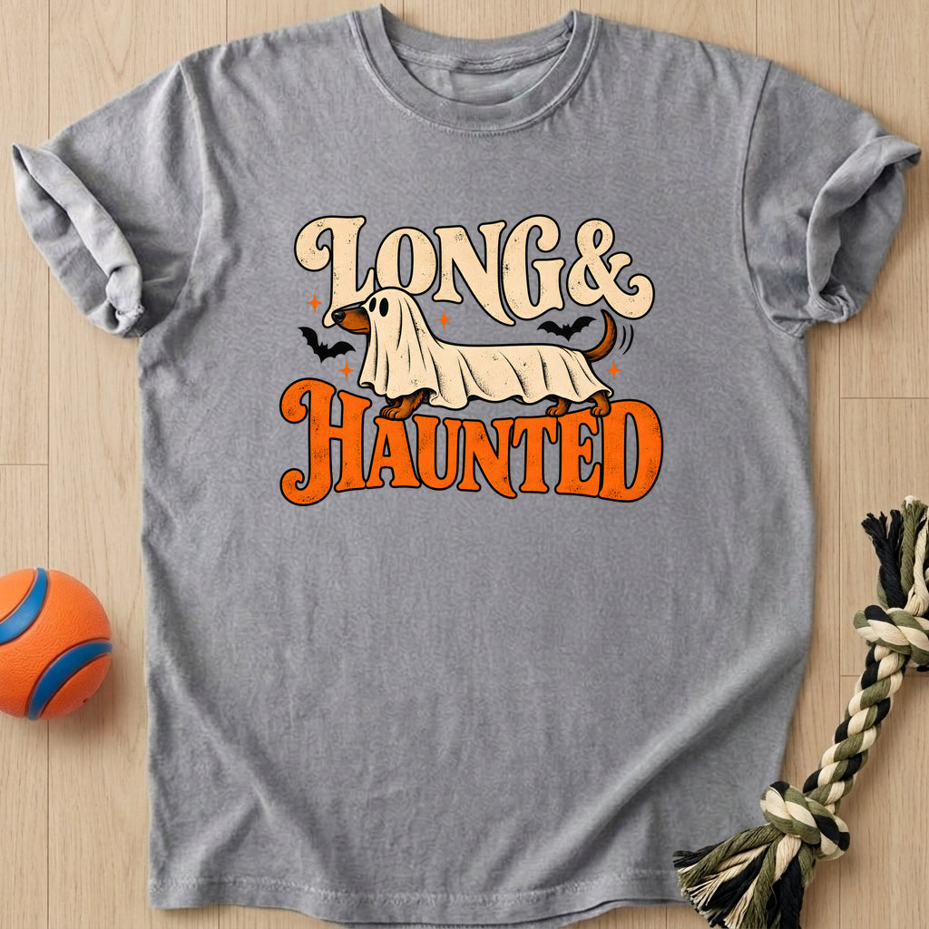 Long & Haunted T-Shirt – Grey t-shirt