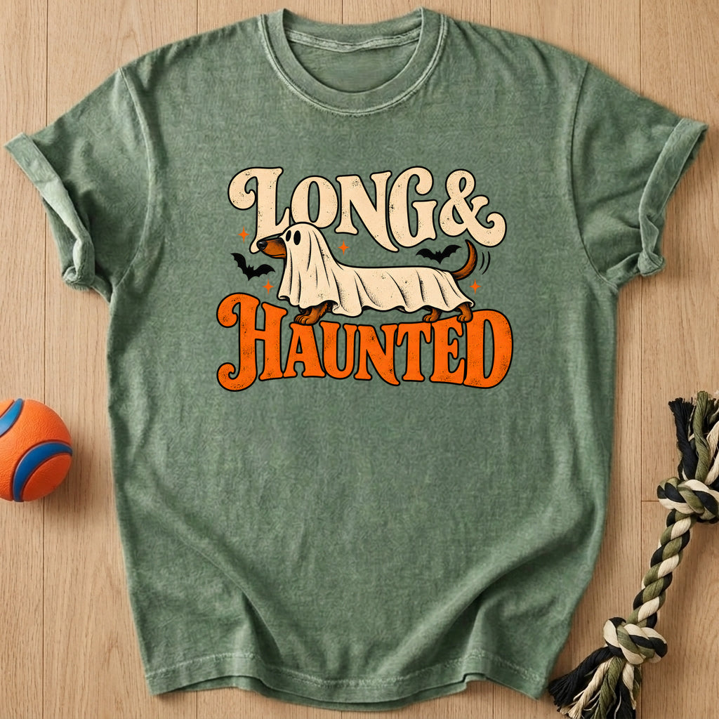 Long & Haunted T-Shirt – Moss t-shirt