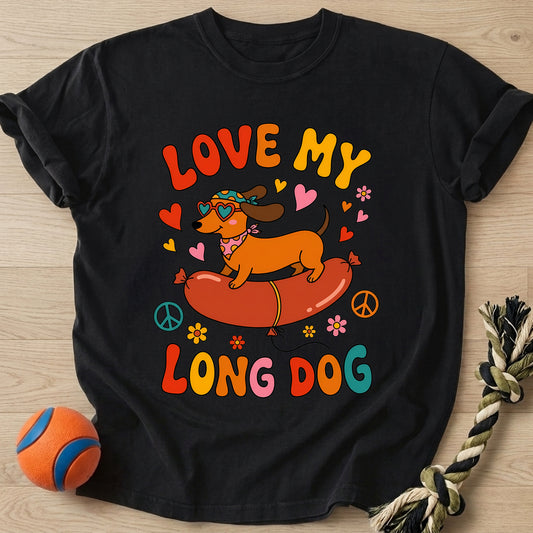 Love Me Dog T-Shirt – Black t-shirt