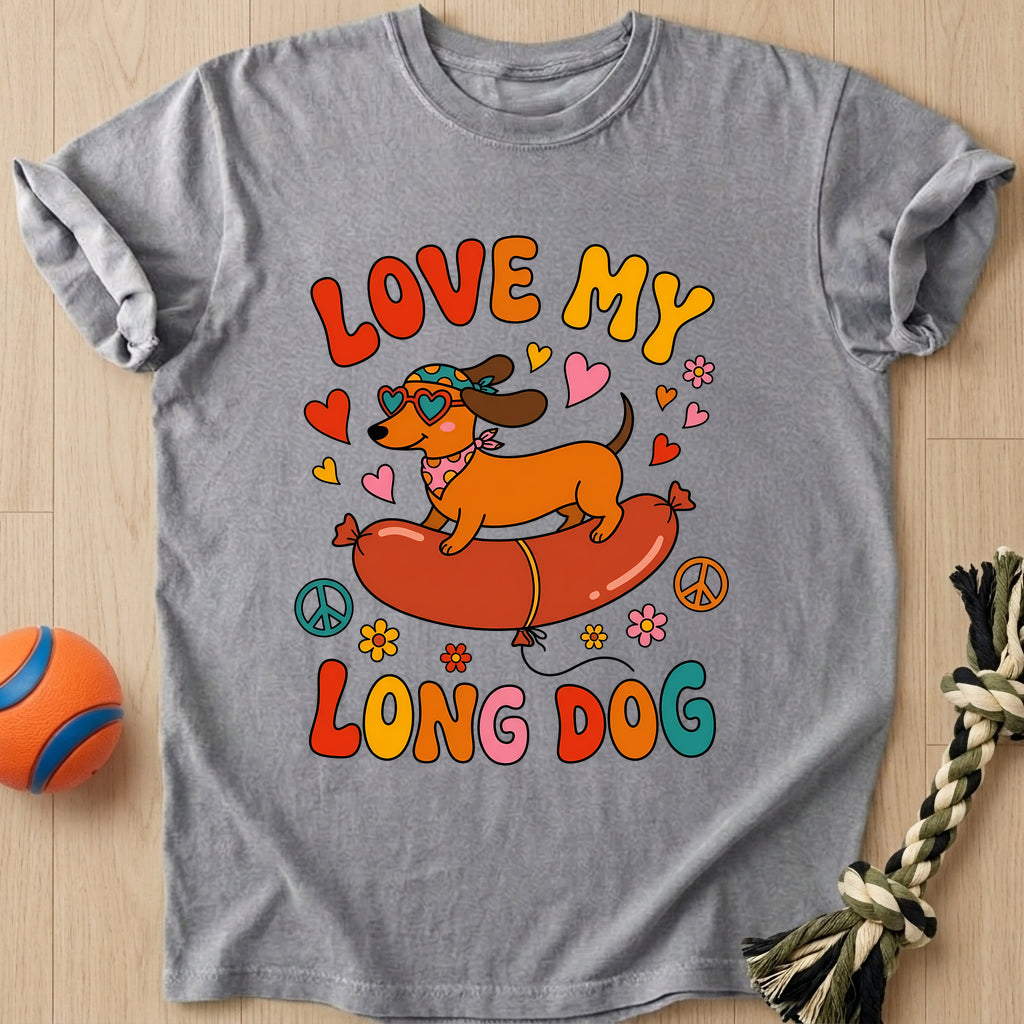 Love Me Dog T-Shirt – Grey t-shirt