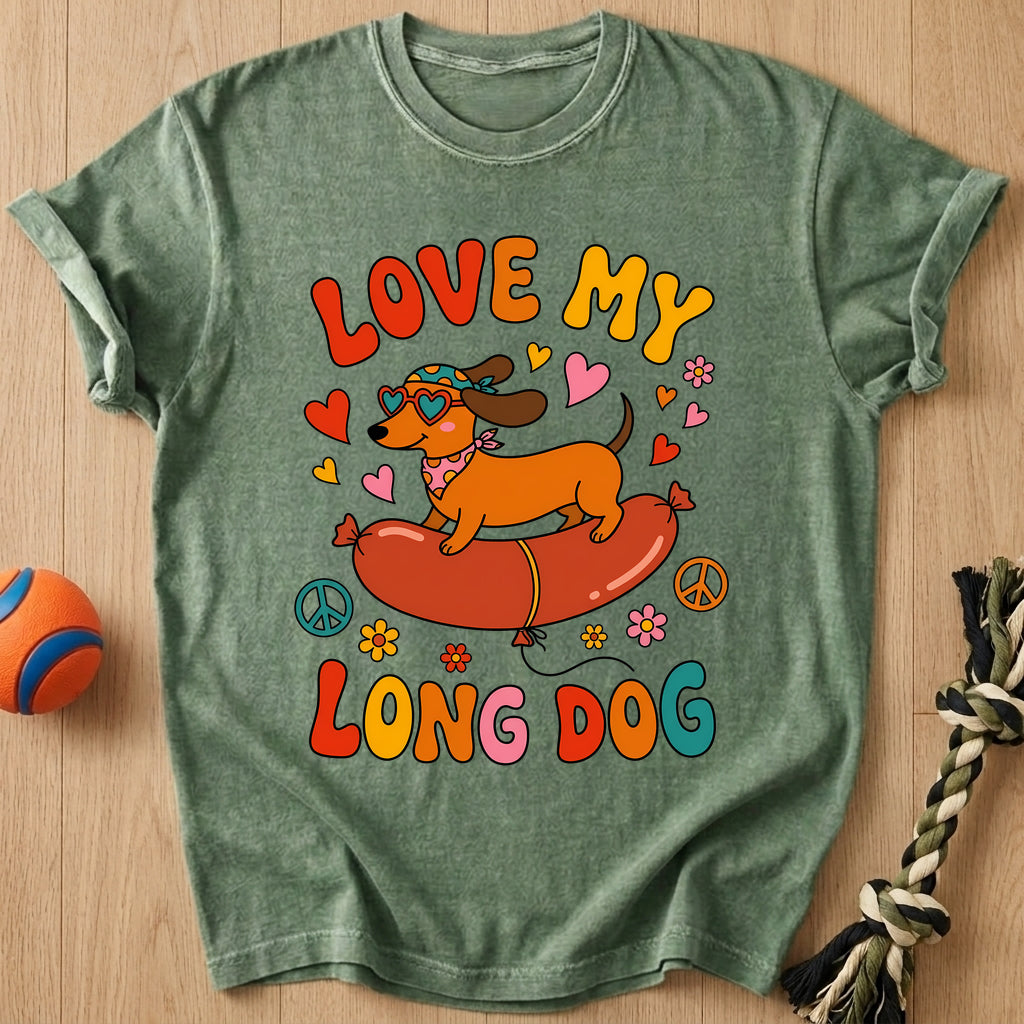Love Me Dog T-Shirt – Moss t-shirt