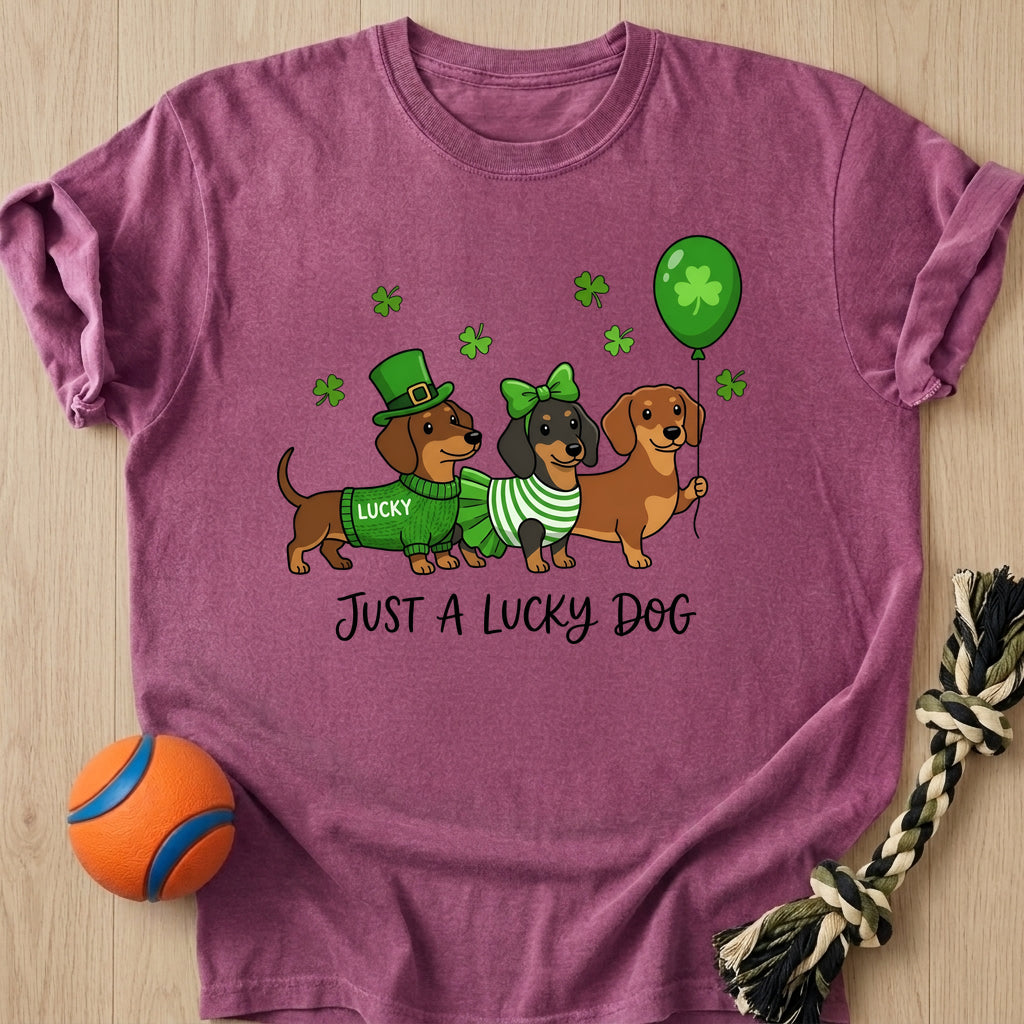 Lucky Dog T-Shirt – Berry t-shirt