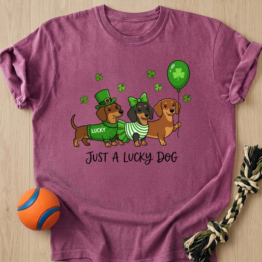 Lucky Dog T-Shirt – Berry t-shirt