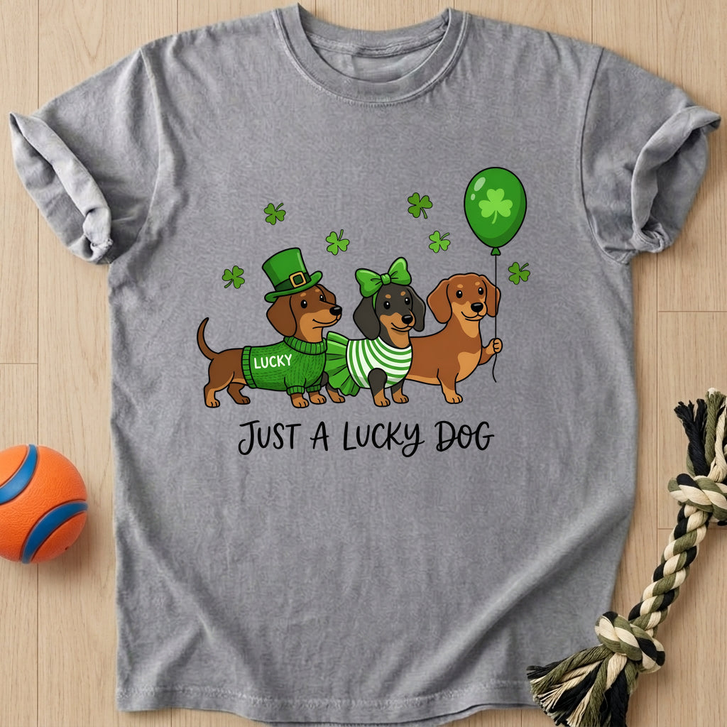 Lucky Dog T-Shirt – Grey t-shirt