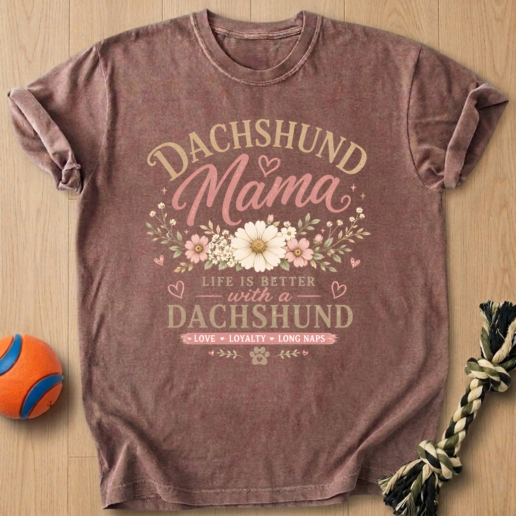 Mama Flowers T-Shirt – Espresso t-shirt