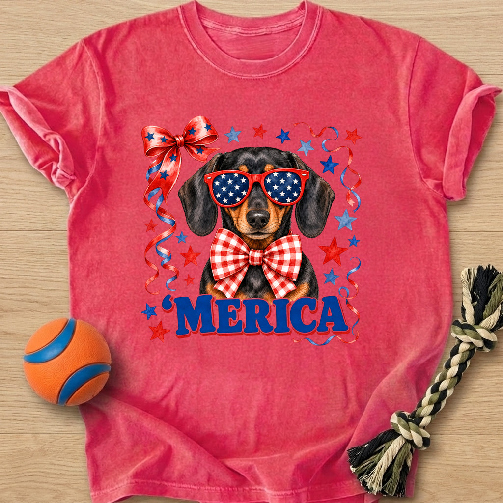 Merica Doxie T-Shirt – Watermelon t-shirt