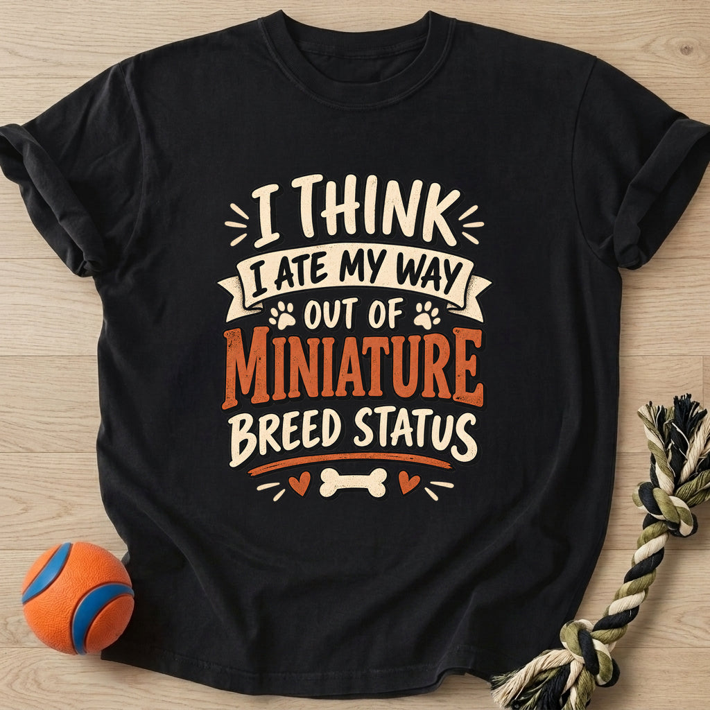 Miniature Status T-Shirt – Black t-shirt