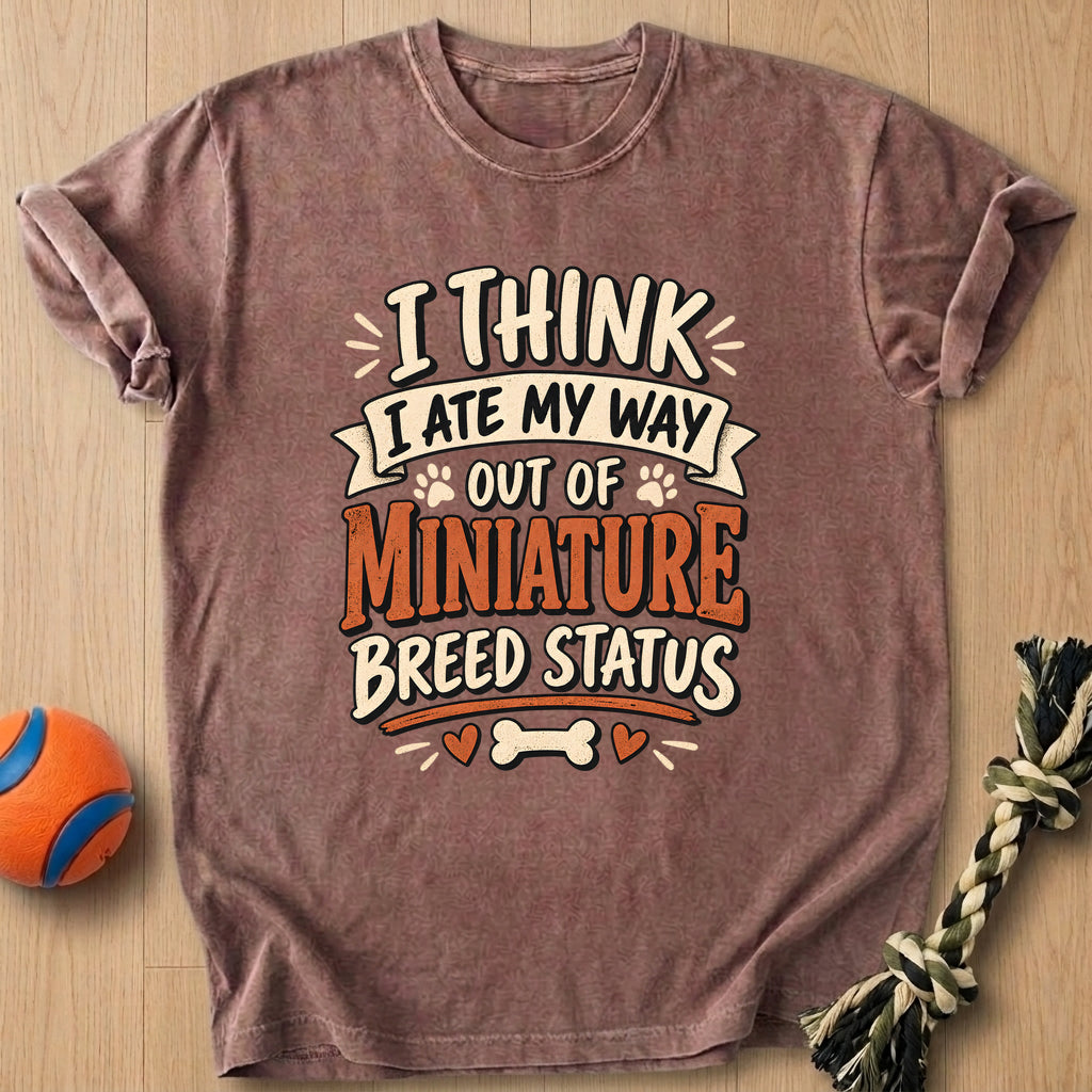 Miniature Status T-Shirt – Espresso t-shirt