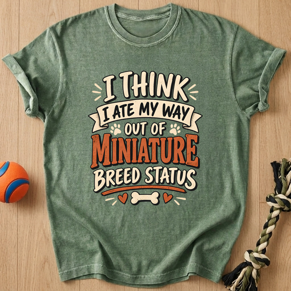 Miniature Status T-Shirt – Moss t-shirt