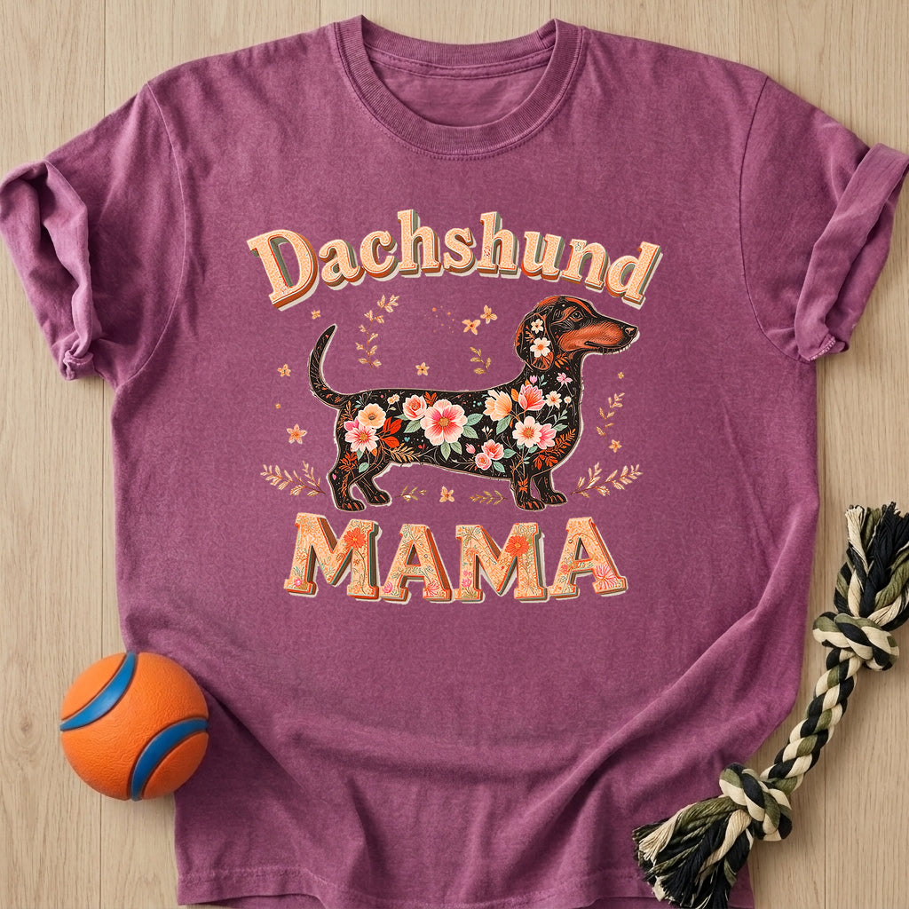 Mom Floral T-Shirt – Berry t-shirt