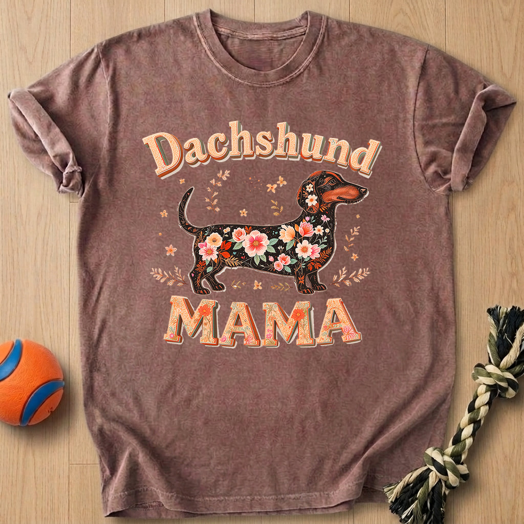 Mom Floral T-Shirt – Espresso t-shirt