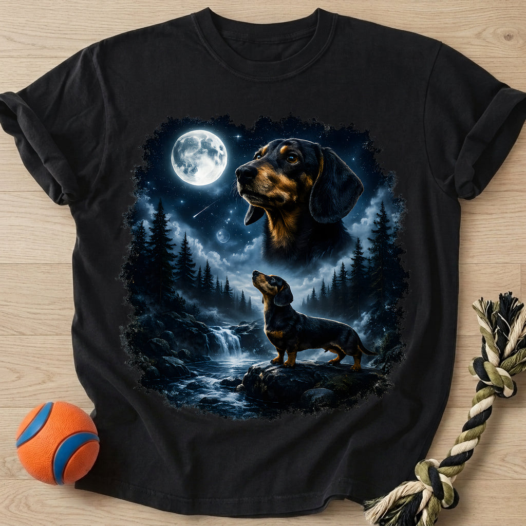 Moon Whisper T-Shirt – Black t-shirt
