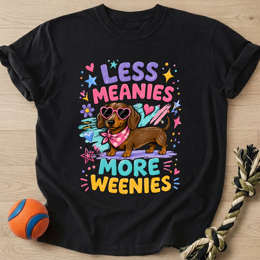 More Weenies T-Shirt – Black t-shirt