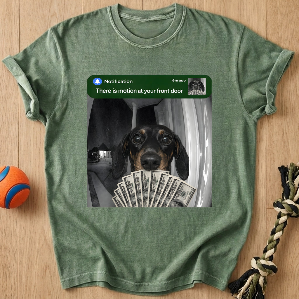 Motion Detected T-Shirt – Moss t-shirt
