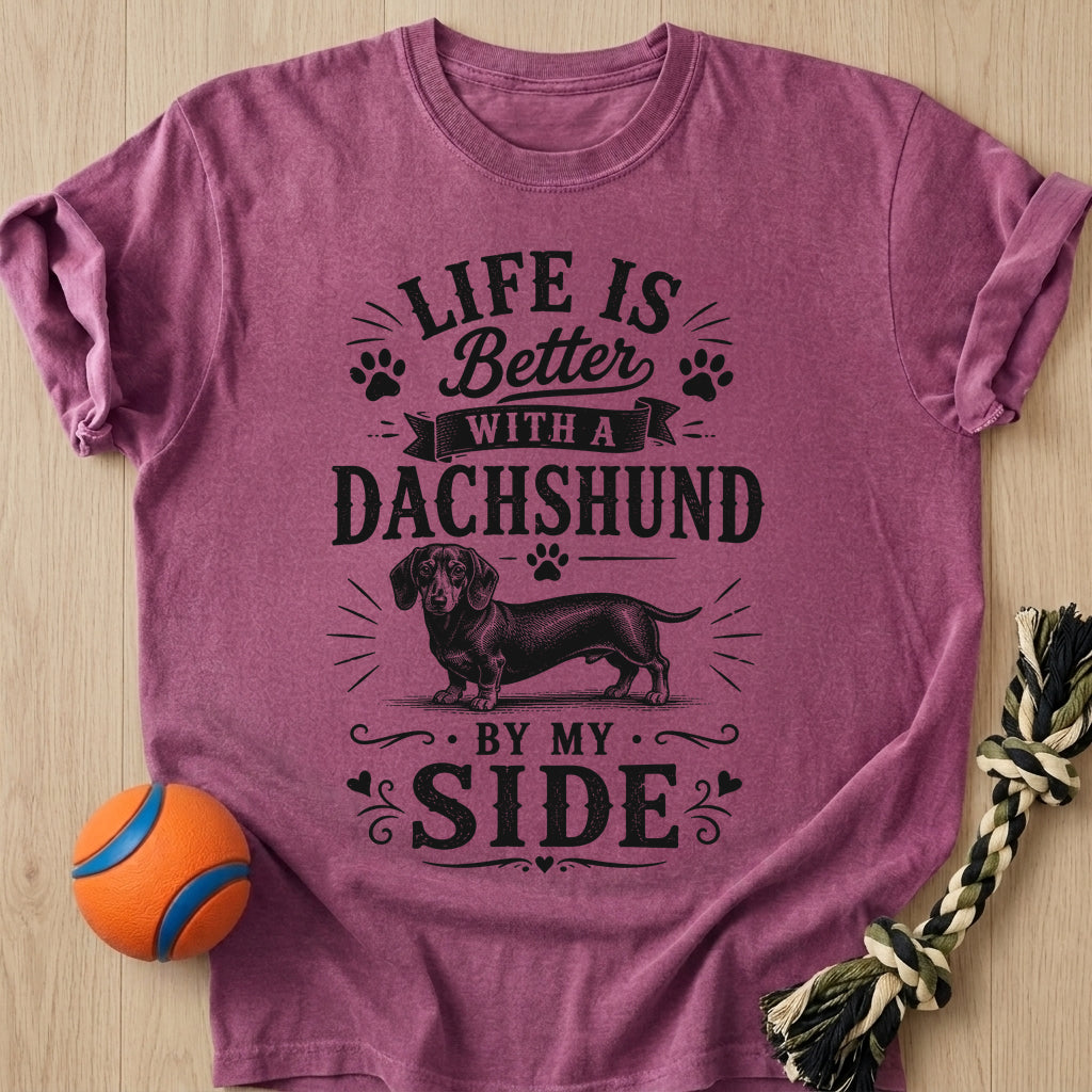 My Side T-Shirt – Berry t-shirt