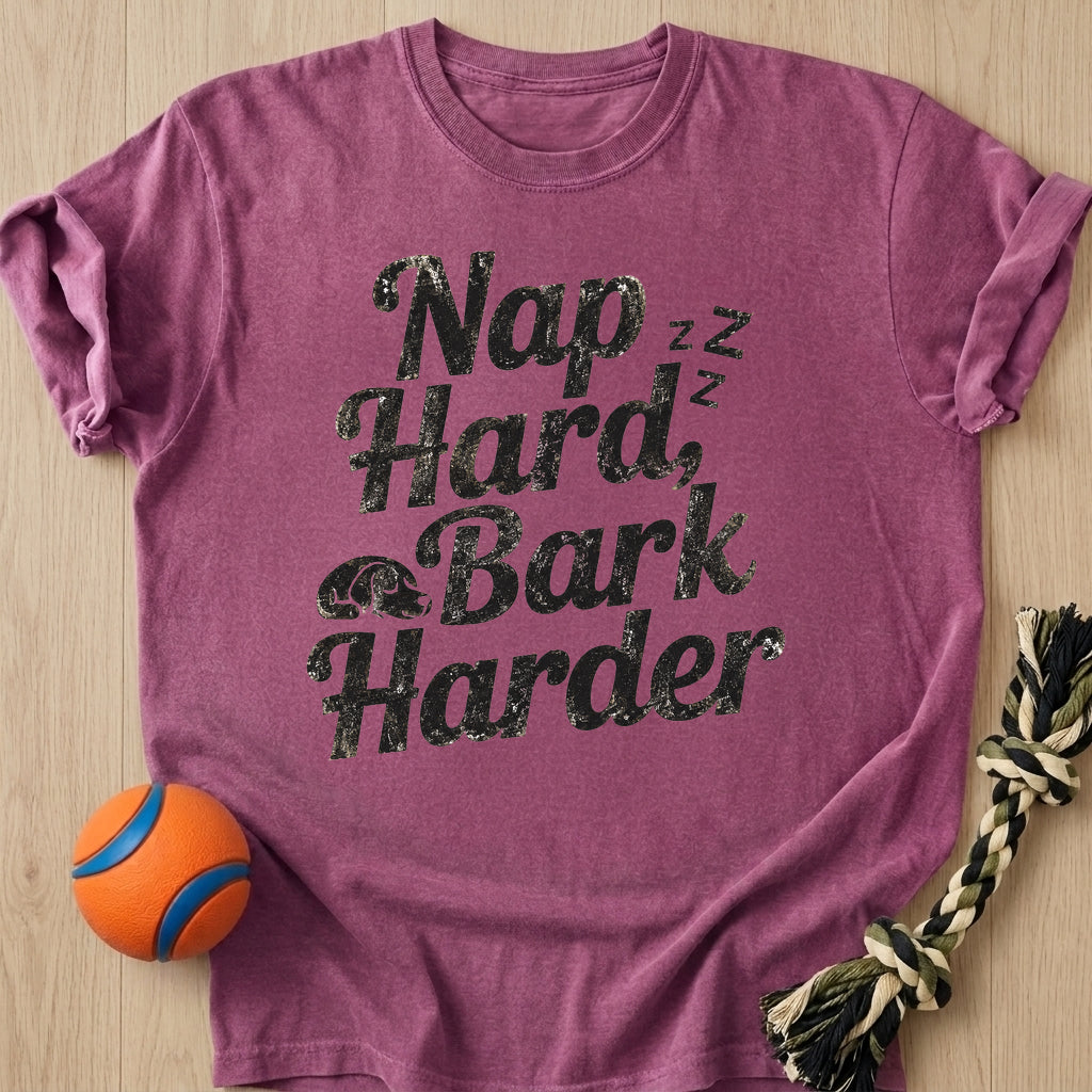 Nap Hard T-Shirt – Berry t-shirt