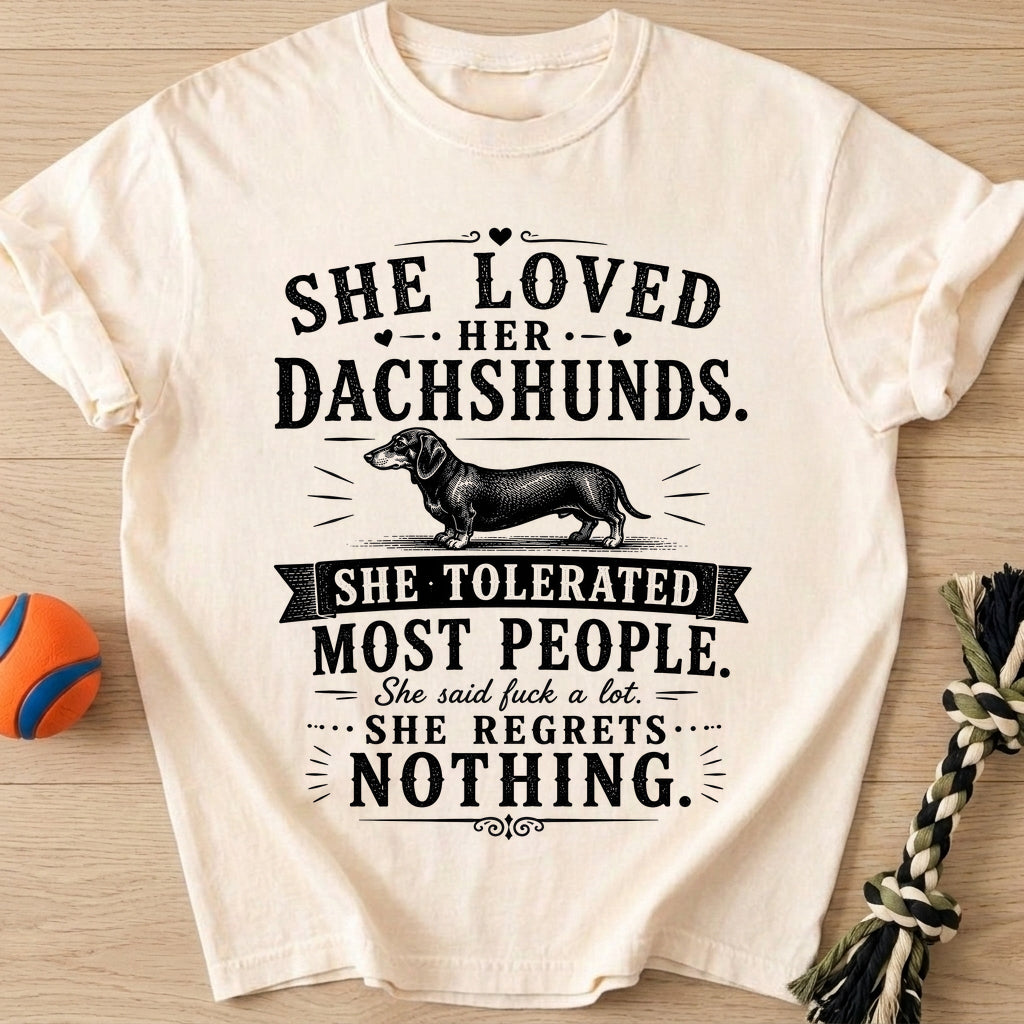 No Regrets T-Shirt – Ivory t-shirt