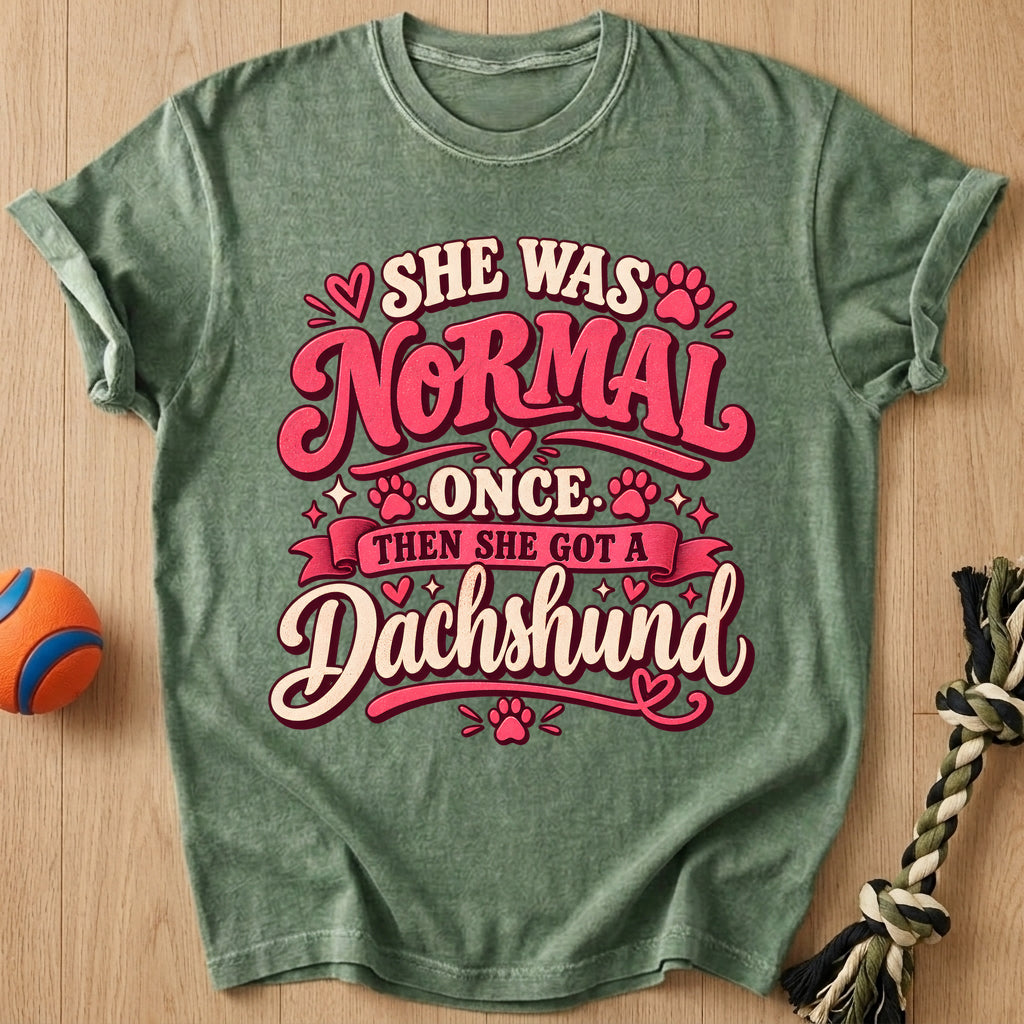 Normal Once T-Shirt – Moss t-shirt