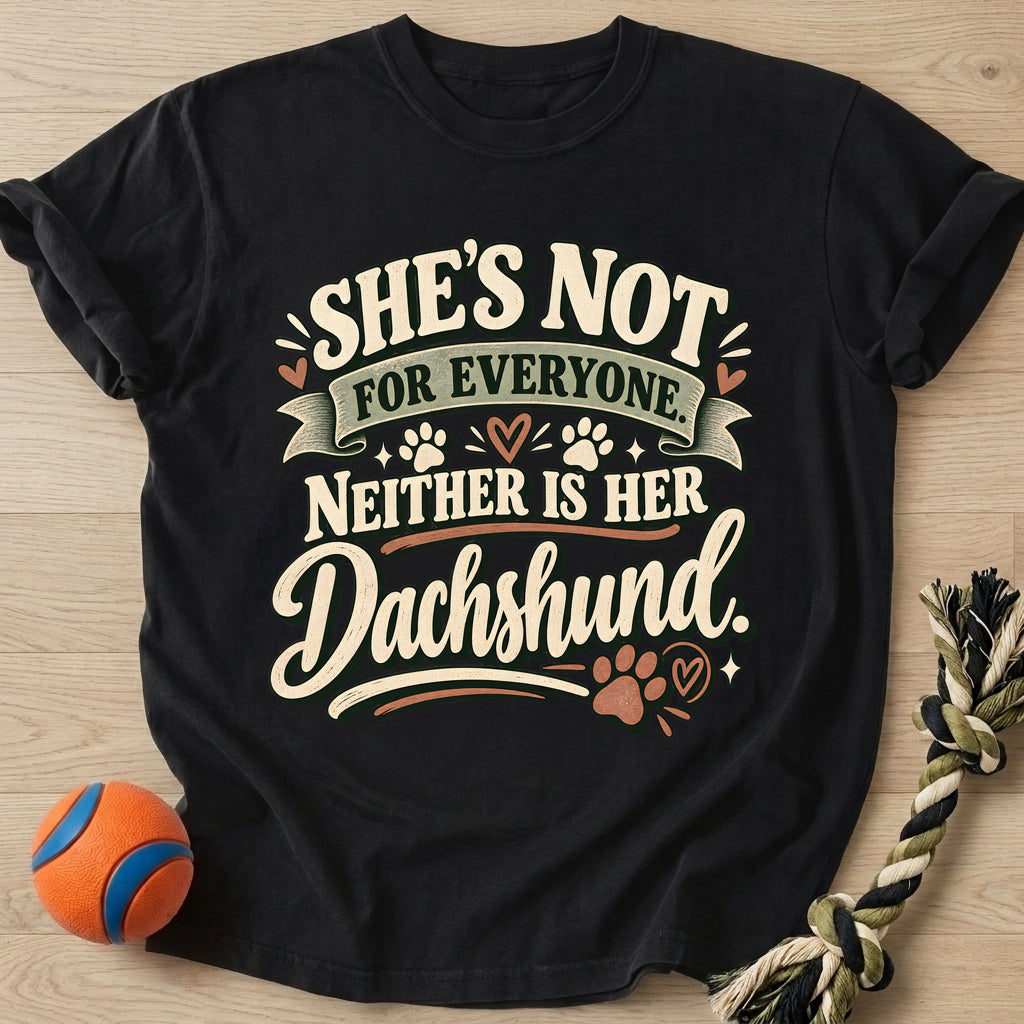 Not Everyone T-Shirt – Black t-shirt