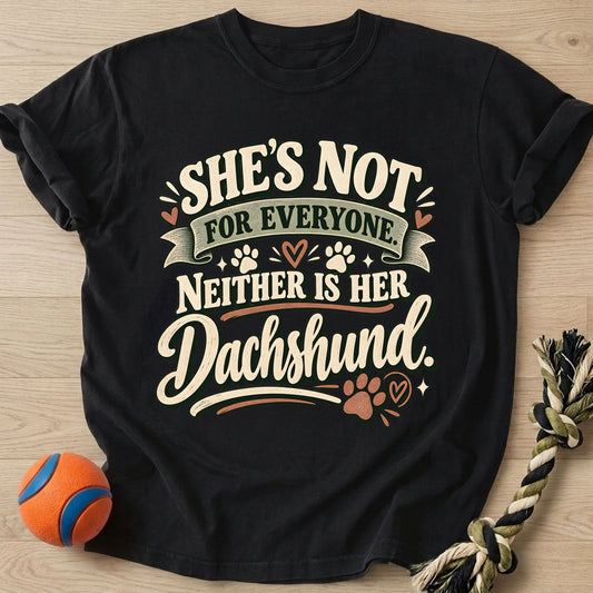 Not Everyone T-Shirt – Black t-shirt