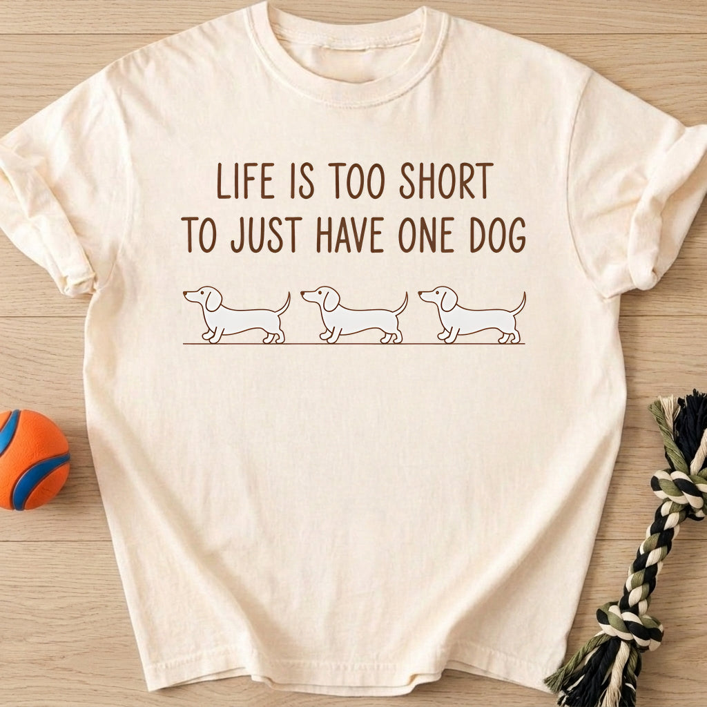 One Dog T-Shirt – Ivory t-shirt