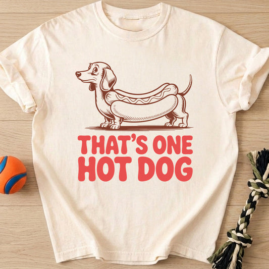 One Hot Dog T-Shirt – Ivory t-shirt