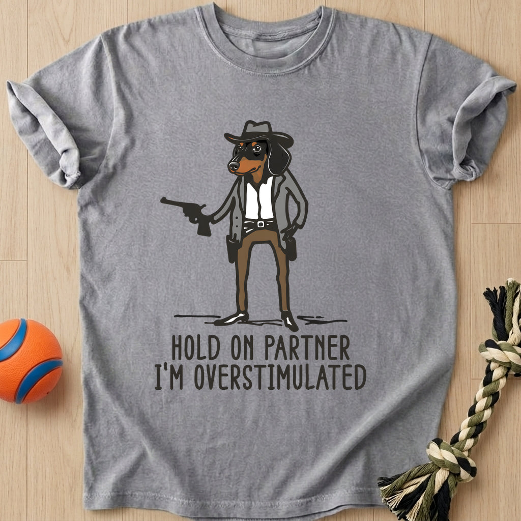 Overstimulated T-Shirt – Grey t-shirt