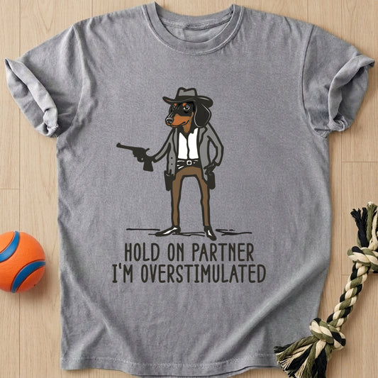 Overstimulated T-Shirt – Grey t-shirt