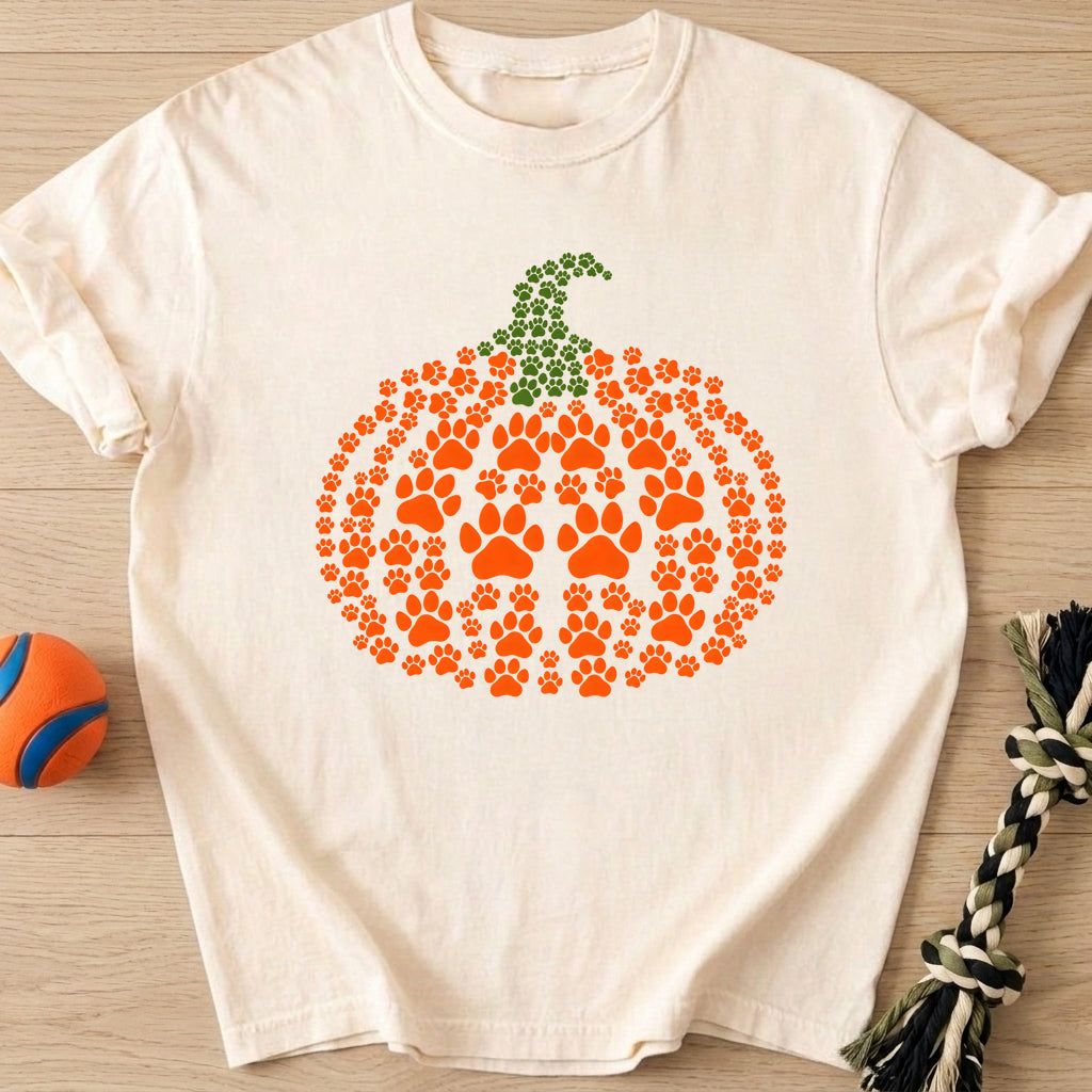 Paw Pumpkin T-Shirt – Ivory t-shirt