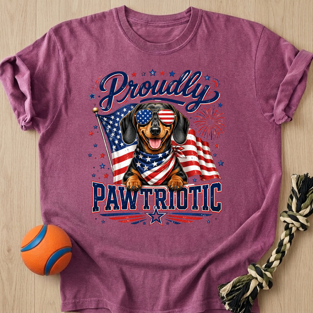 Pawtriotic T-Shirt – Berry t-shirt