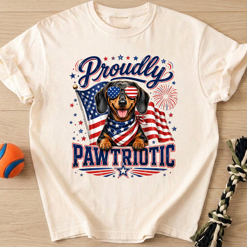 Pawtriotic T-Shirt – Ivory t-shirt