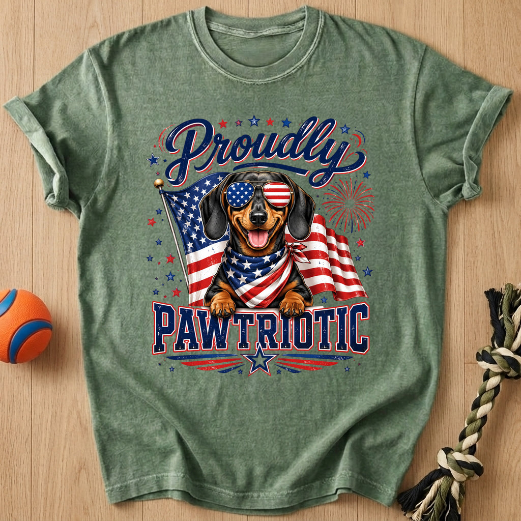 Pawtriotic T-Shirt – Moss t-shirt